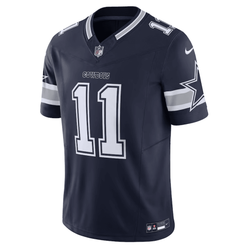 Men’s Nike Micah Parsons Navy Dallas Cowboys Vapor F.U.S.E. Limited Jersey - Image 2