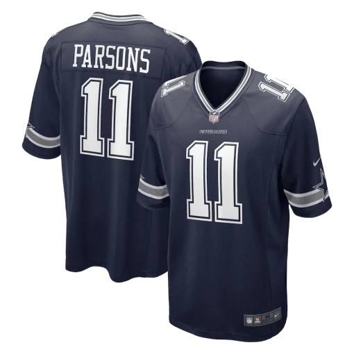 Men’s Nike Micah Parsons White Dallas Cowboys Game Jersey