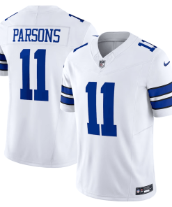 Men’s Nike Micah Parsons White Dallas Cowboys Vapor F.U.S.E. Limited Jersey