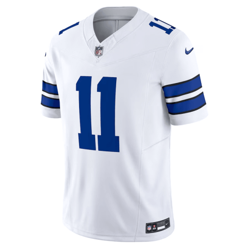 Men’s Nike Micah Parsons White Dallas Cowboys Vapor F.U.S.E. Limited Jersey - Image 2