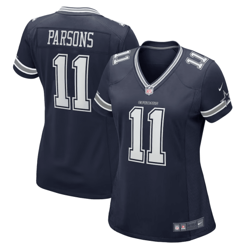 Women’s Nike Micah Parsons White Dallas Cowboys Vapor F.U.S.E. Limited Jersey - Image 7