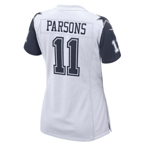 Women’s Nike Micah Parsons Navy Dallas Cowboys Game Jersey - Image 6