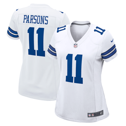 Women’s Nike Micah Parsons Navy Dallas Cowboys Game Jersey - Image 7