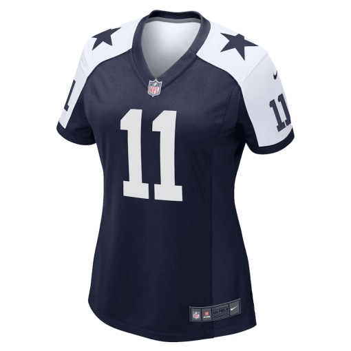 Women’s Nike Micah Parsons White Dallas Cowboys Vapor F.U.S.E. Limited Jersey - Image 5