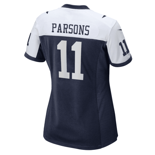Women’s Nike Micah Parsons White Dallas Cowboys Vapor F.U.S.E. Limited Jersey - Image 6