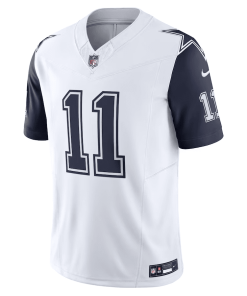Alternative view of Men’s Nike Micah Parsons White Dallas Cowboys Vapor F.U.S.E. Limited Jersey