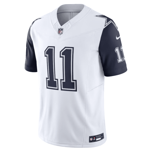 Men’s Nike Micah Parsons White Dallas Cowboys Vapor F.U.S.E. Limited Jersey - Image 2