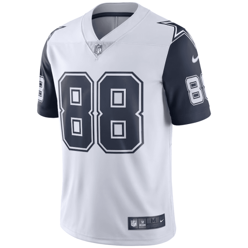 Men’s Nike CeeDee Lamb White Dallas Cowboys 2nd Alternate Vapor Limited Jersey - Image 2