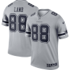Men’s Nike CeeDee Lamb Gray Dallas Cowboys Inverted Legend Jersey