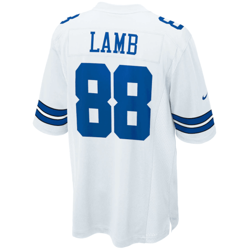 Men’s Nike CeeDee Lamb Navy Dallas Cowboys Game Jersey - Image 6