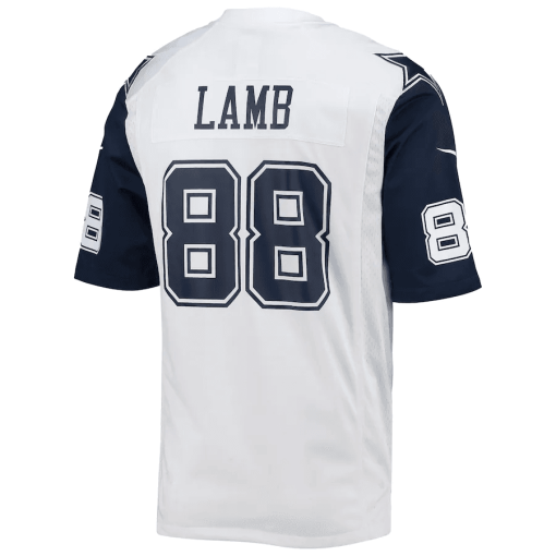 Men’s Nike CeeDee Lamb Navy Dallas Cowboys Game Jersey - Image 9