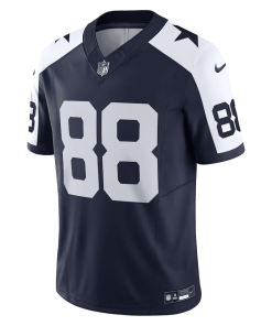 Alternative view of Men’s Nike CeeDee Lamb Navy Dallas Cowboys Vapor F.U.S.E. Limited Jersey