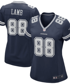 Women’s Nike CeeDee Lamb Navy Dallas Cowboys Game Jersey