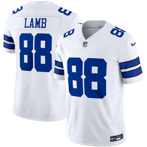 Men’s Nike CeeDee Lamb Navy Dallas Cowboys Vapor F.U.S.E. Limited Jersey - Image 7