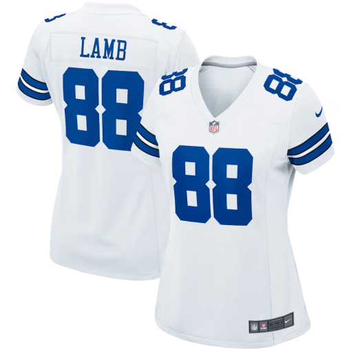 Women’s Nike CeeDee Lamb Navy Dallas Cowboys Alternate Game Team Jersey - Image 4