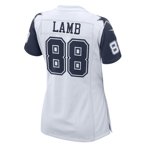 Women’s Nike CeeDee Lamb Navy Dallas Cowboys Alternate Game Team Jersey - Image 9