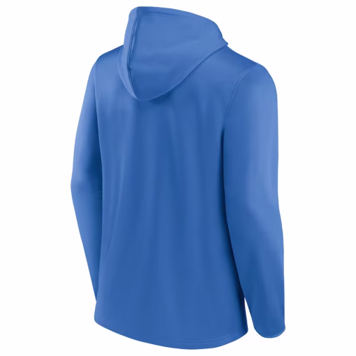 Los Angeles Chargers Fanatics Ball Carrier Full-Zip Hoodie – Powder Blue/Gold - Image 3