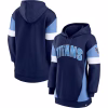 Tennessee Titans Fanatics Women’s Lock It Down Pullover Hoodie – Navy/Light Blue