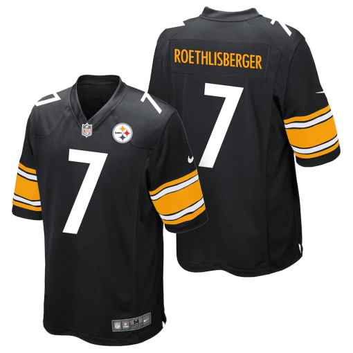 Pittsburgh Steelers Nike Home Game Jersey – Ben Roethlisberger – Mens