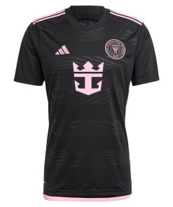 Alternative view of Men’s Inter Miami CF Benjamin Cremaschi adidas Black 2024 La Noche Replica Player Jersey
