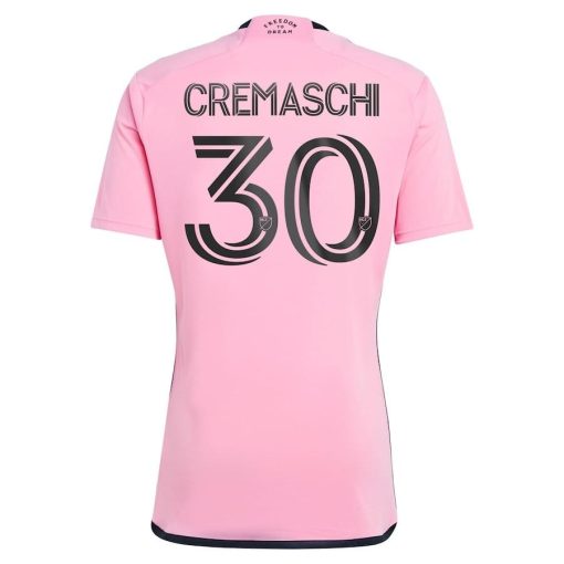 Men’s Inter Miami CF Benjamin Cremaschi adidas Pink 2024 2getherness Replica Player Jersey - Image 3