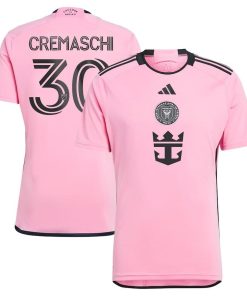 Men’s Inter Miami CF Benjamin Cremaschi adidas Pink 2024 2getherness Replica Player Jersey