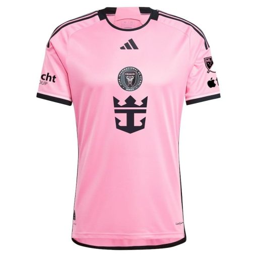 Men’s Inter Miami CF Jordi Alba Ramos adidas Pink 2024 2getherness Authentic Player Jersey - Image 2
