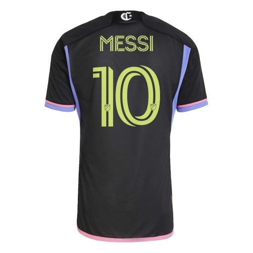 Men’s Lionel Messi adidas Black 2024 MLS All-Star Game Authentic Player Jersey - Image 3