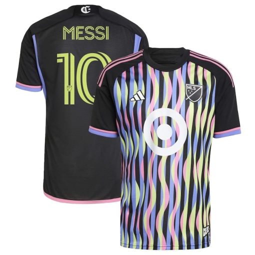Men’s Lionel Messi adidas Black 2024 MLS All-Star Game Authentic Player Jersey
