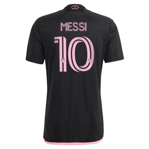 Men’s Inter Miami CF Lionel Messi adidas Black 2024 La Noche Replica Player Jersey - Image 3