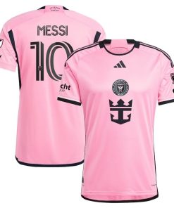 Men’s Inter Miami CF Lionel Messi adidas Pink 2024 2getherness 2024 2getherness Authentic Player Jersey