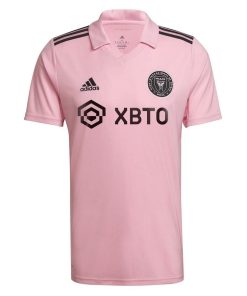 Alternative view of Men’s Inter Miami CF Lionel Messi adidas Pink 2023 The Heart Beat Kit Replica Jersey