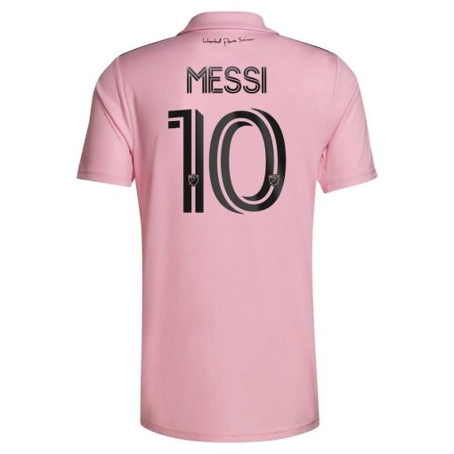 Men’s Inter Miami CF Lionel Messi adidas Pink 2023 The Heart Beat Kit Replica Jersey - Image 3