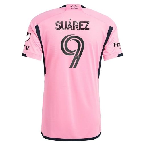Men’s Inter Miami CF Luis Suárez adidas Pink 2024 2getherness Authentic Player Jersey - Image 3