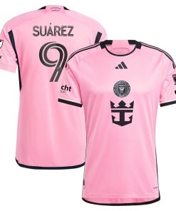 Men’s Inter Miami CF Luis Suárez adidas Pink 2024 2getherness Authentic Player Jersey
