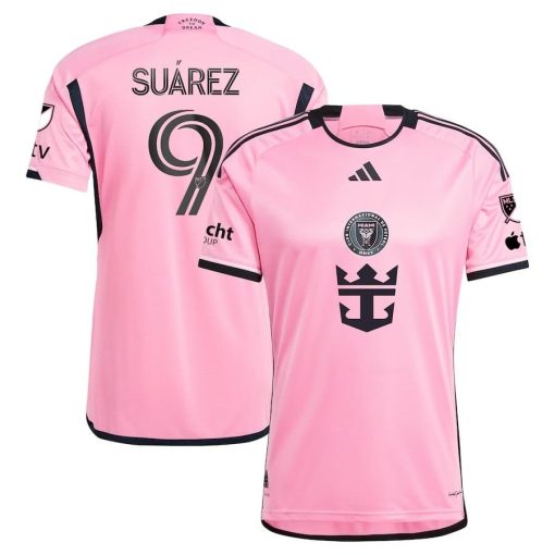 Men’s Inter Miami CF Luis Suárez adidas Pink 2024 2getherness Authentic Player Jersey