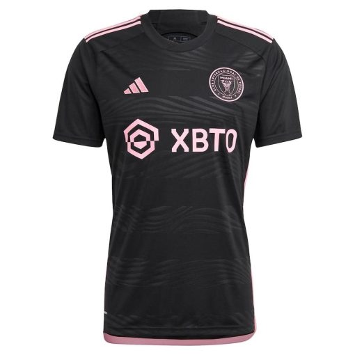 Men’s Inter Miami CF Sergio Busquets adidas Black 2023 La Noche Replica Player Jersey - Image 3