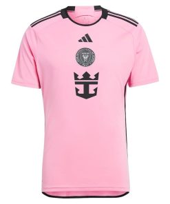 Alternative view of Men’s Inter Miami CF Sergio Busquets adidas Pink 2024 2getherness Replica Player Jersey