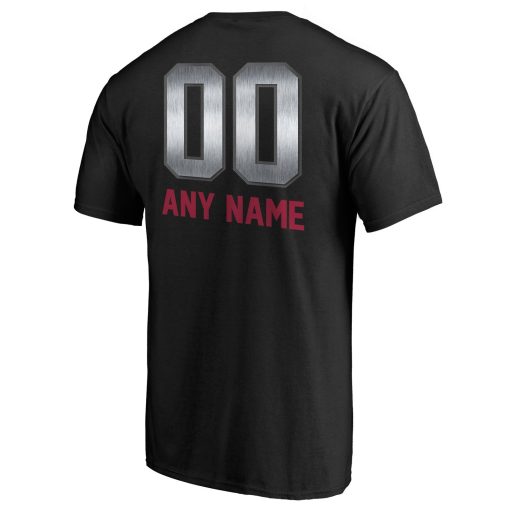 Arizona Cardinals Personalized Midnight Mascot T-Shirt – Black - Image 3