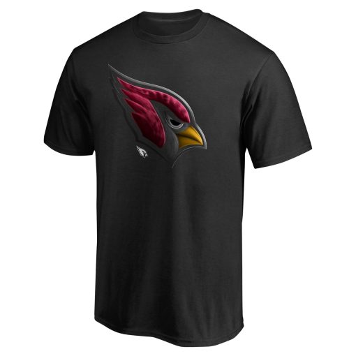 Arizona Cardinals Personalized Midnight Mascot T-Shirt – Black - Image 2