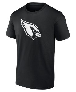 Alternative view of Arizona Cardinals Personalized Name & Number Monochrome T-Shirt – Black