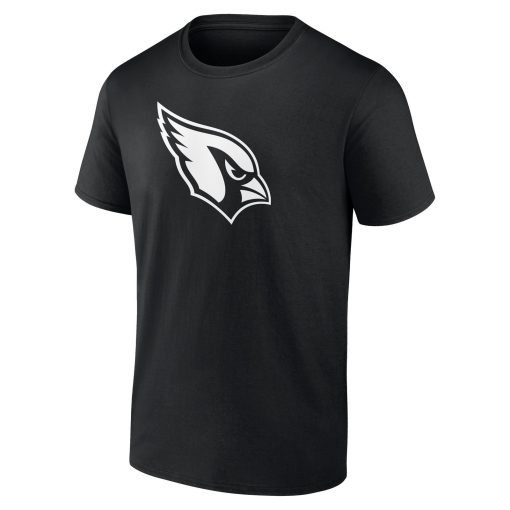 Arizona Cardinals Personalized Name & Number Monochrome T-Shirt – Black - Image 2