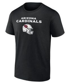 Alternative view of Arizona Cardinals Personalized Name & Number Team Wordmark T-Shirt – Black
