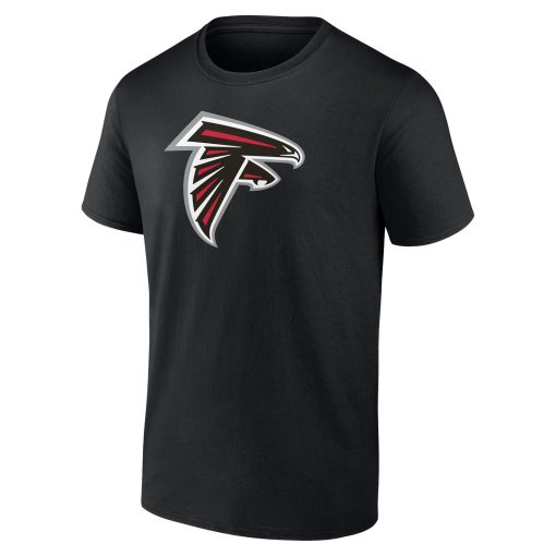 Atlanta Falcons Team Authentic Personalized Name & Number T-Shirt – Black - Image 2