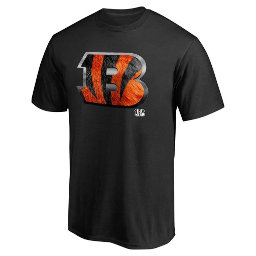 Cincinnati Bengals Personalized Midnight Mascot T-Shirt – Black - Image 2