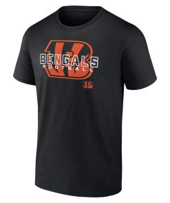 Alternative view of Cincinnati Bengals Stellar Personalized Name & Number T-Shirt – Black