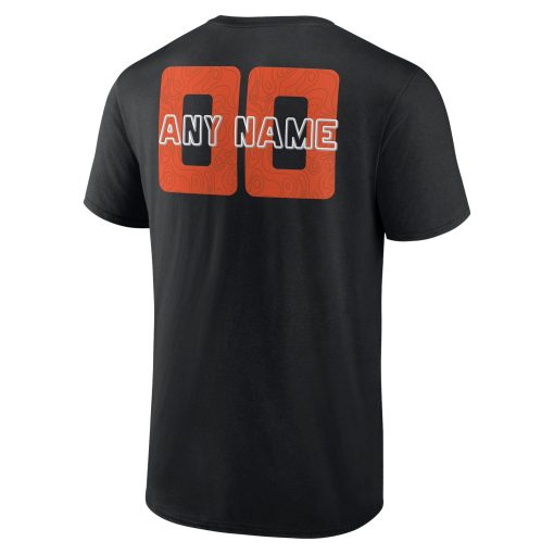 Cincinnati Bengals Stellar Personalized Name & Number T-Shirt – Black - Image 3
