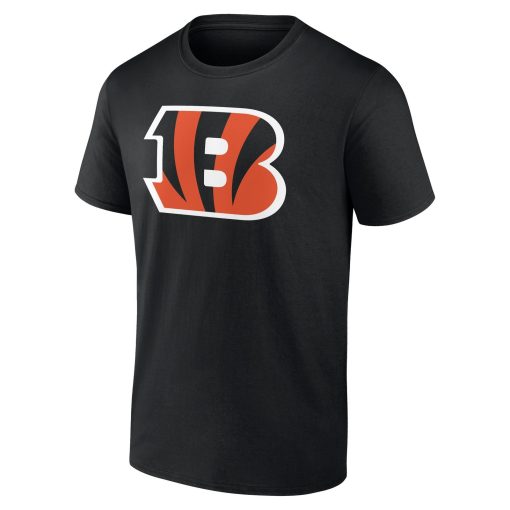 Cincinnati Bengals  Team Authentic Custom T-Shirt – Black - Image 2