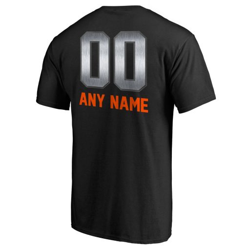 Denver Broncos Personalized Midnight Mascot T-Shirt – Black - Image 3
