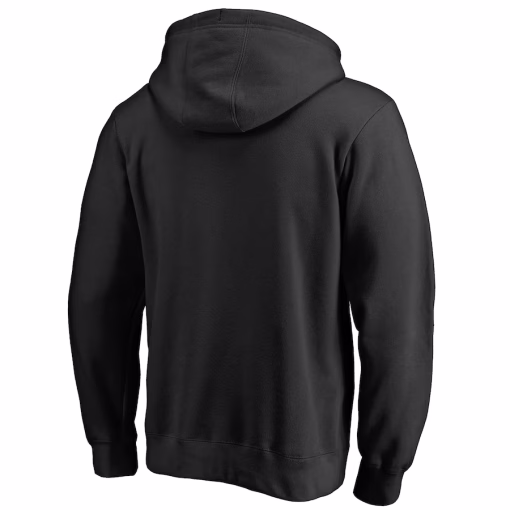 Detroit Lions Primary Logo 2 Pullover Hoodie – Black - Image 3